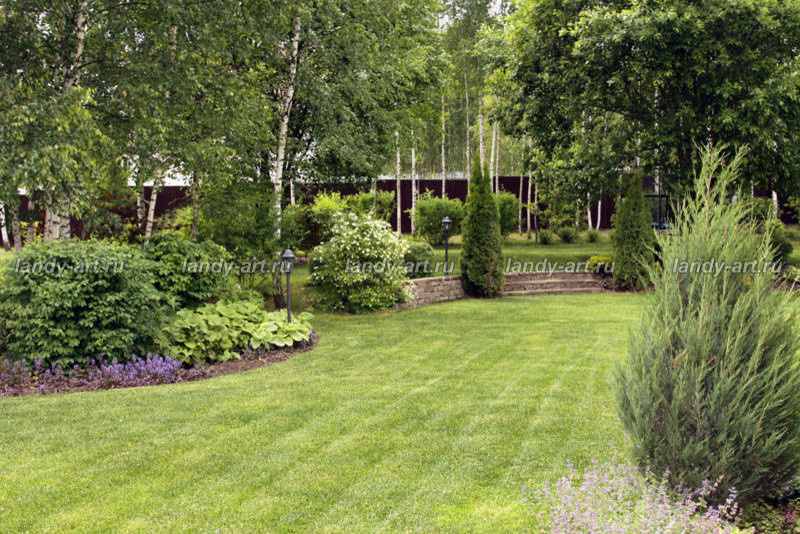 Террасный сад.