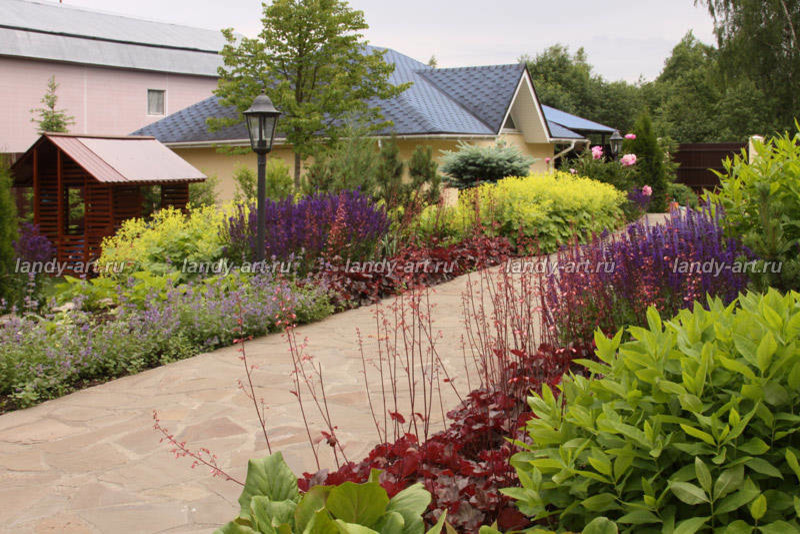 Террасный сад.