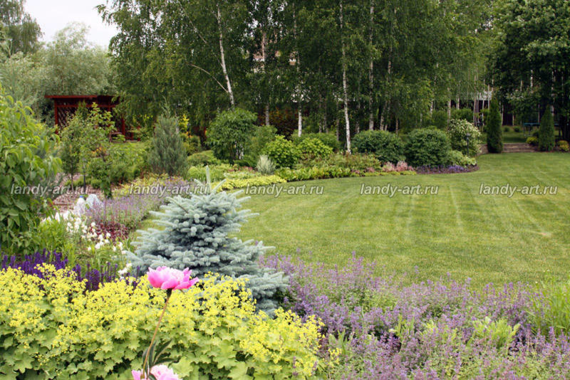 Террасный сад.