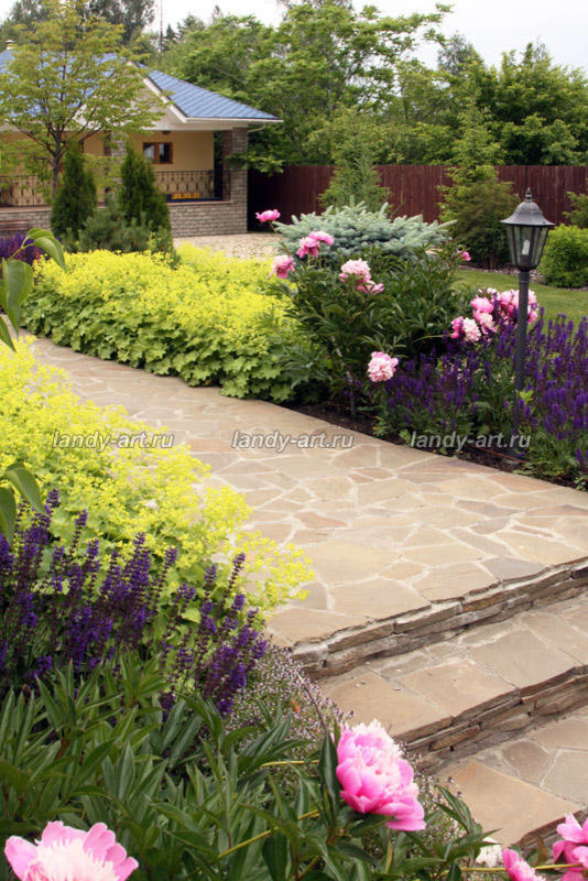 Террасный сад.