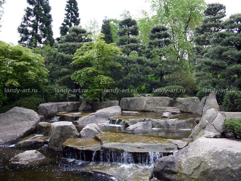 Каскады и водопады.