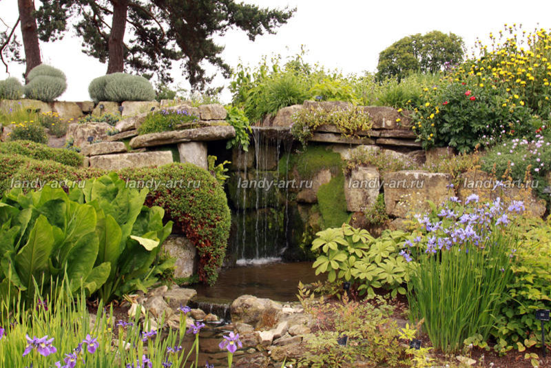 Каскады и водопады.