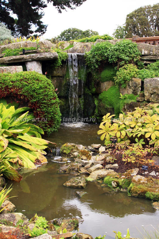 Каскады и водопады.