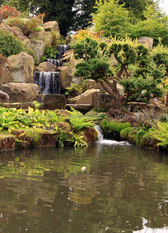 Каскады и водопады.