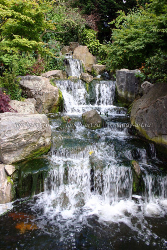 Каскады и водопады.