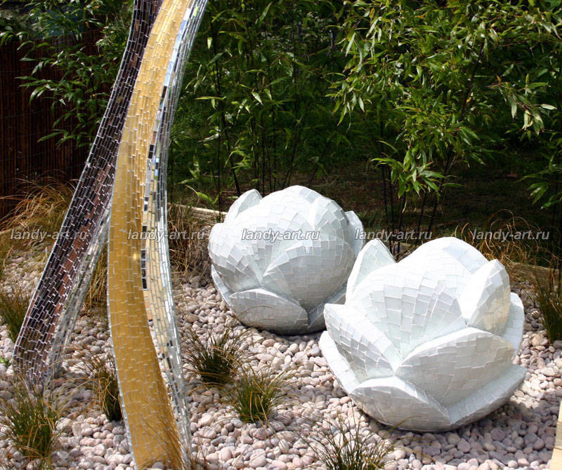 Современные скульптуры для сада.