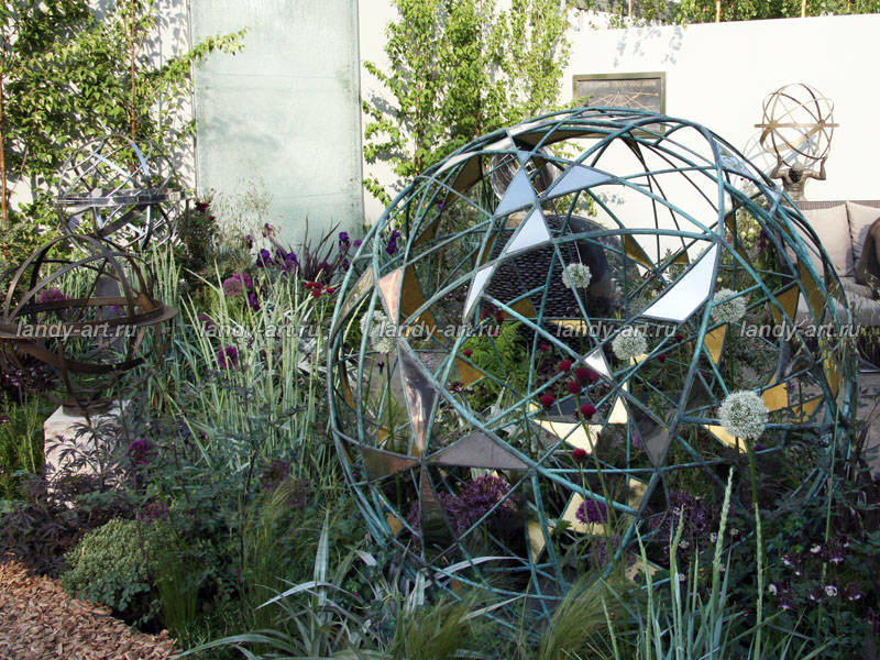 Современные скульптуры для сада.
