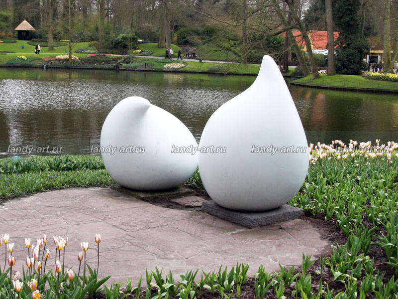 Современные скульптуры для сада.