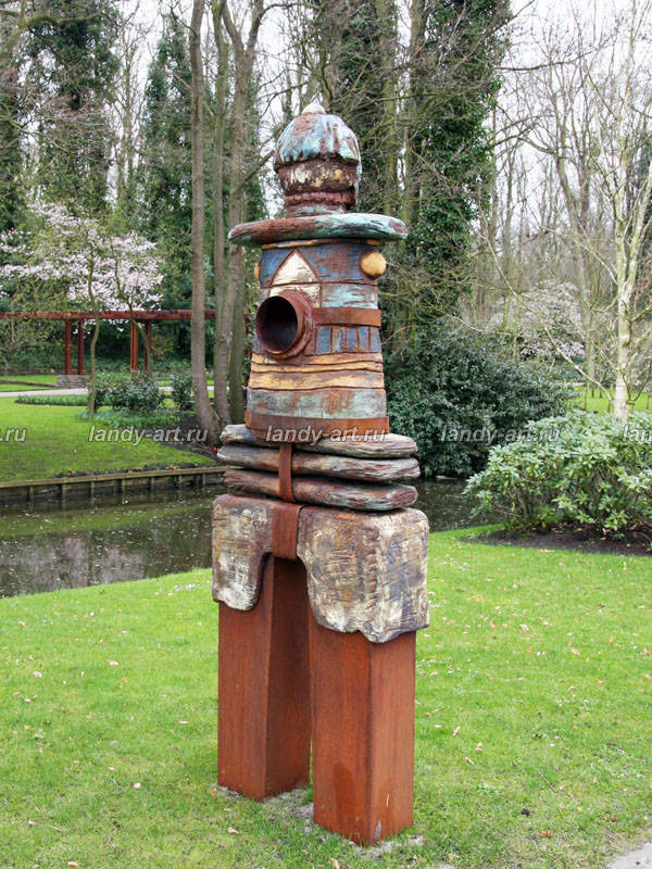 Современные скульптуры для сада.