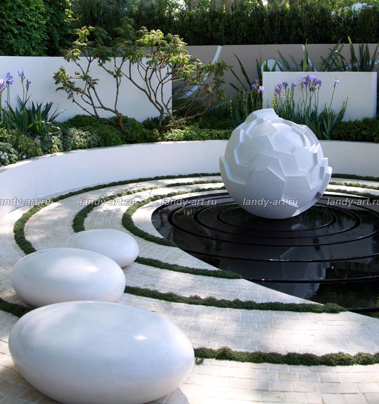 Современные скульптуры для сада.