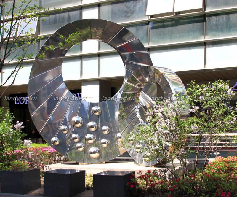 Современные скульптуры для сада.