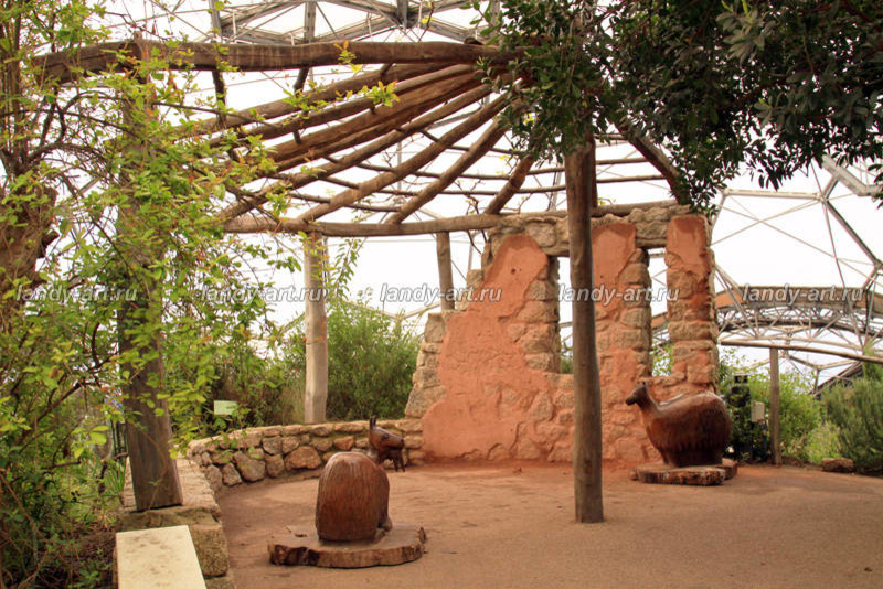 Перголы в частных садах.