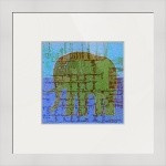 Elephant modernblue