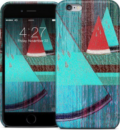 Watermelon_aqua iPhone Cases & Skins by Aleksa Kaminker