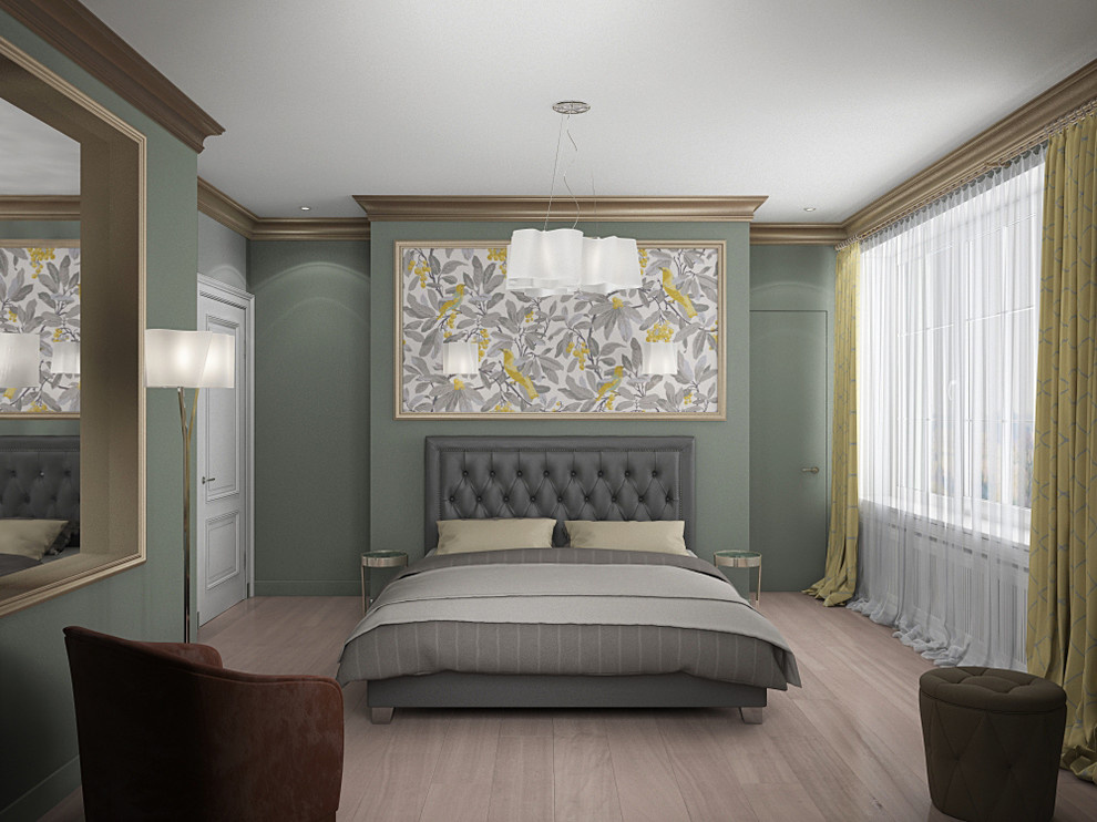 Traditional Residence In Warm Colors