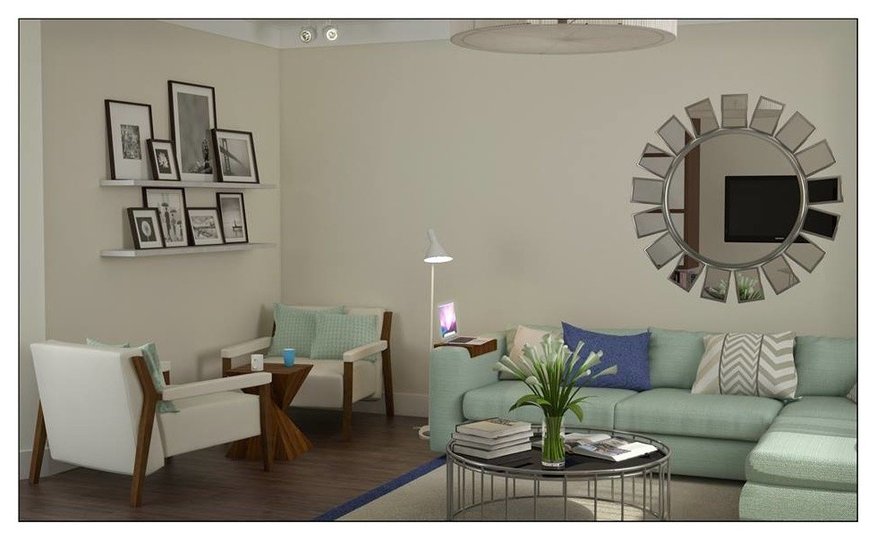 Mint Living Room