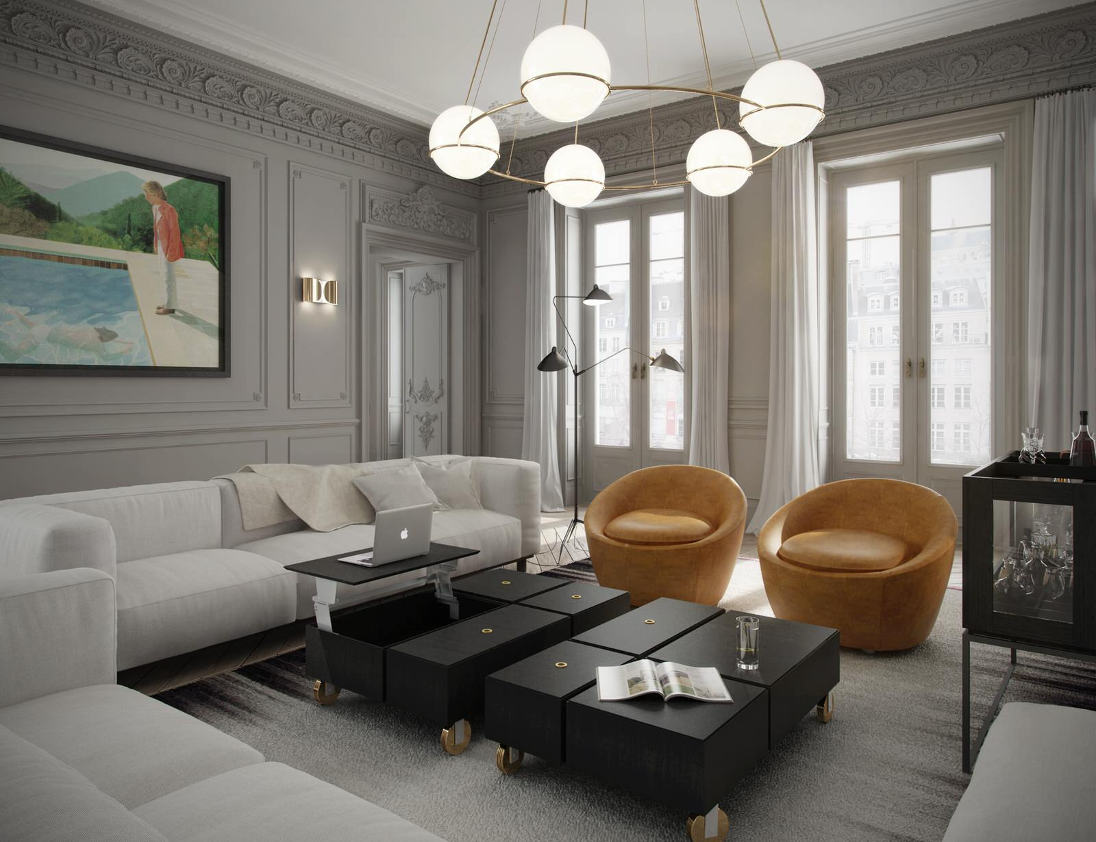 Lounge area