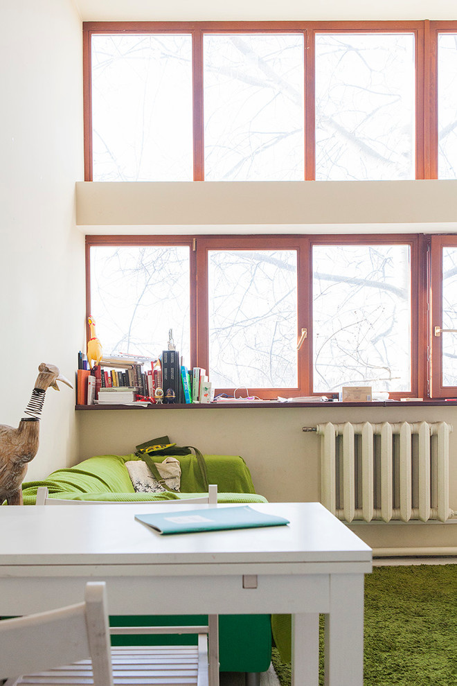 В гостях: Антон Носик и его квартира-ячейка в доме Наркомфина