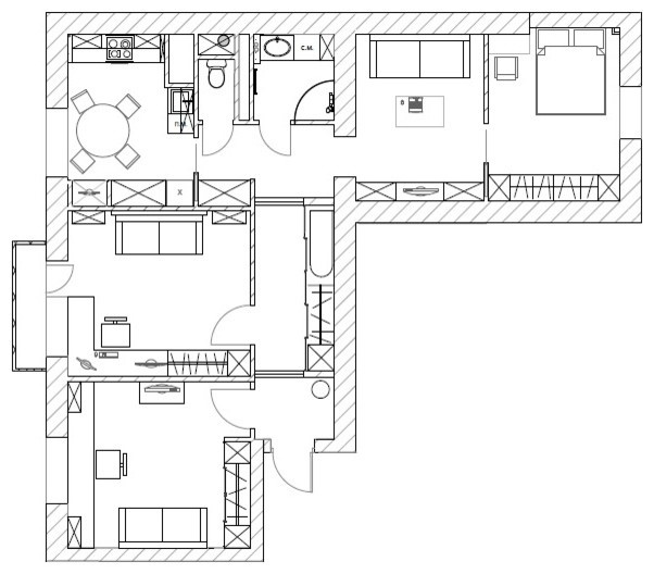 В гостях: Для родного брата — ремонт «от дизайнера»