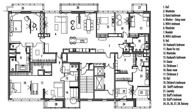 Houzz тур: Flat S - Шамне
