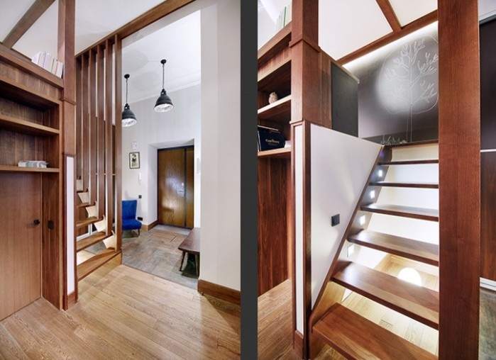 Houzz тур: Квартира в старом Петербурге с антресольным этажом