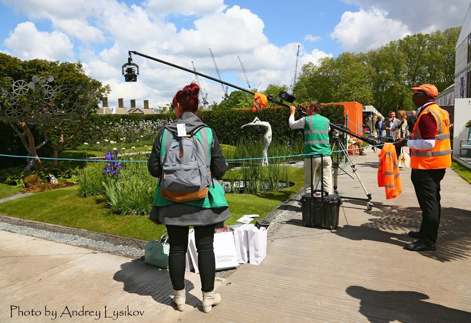 Выставка в Челси: Река времени в саду из России