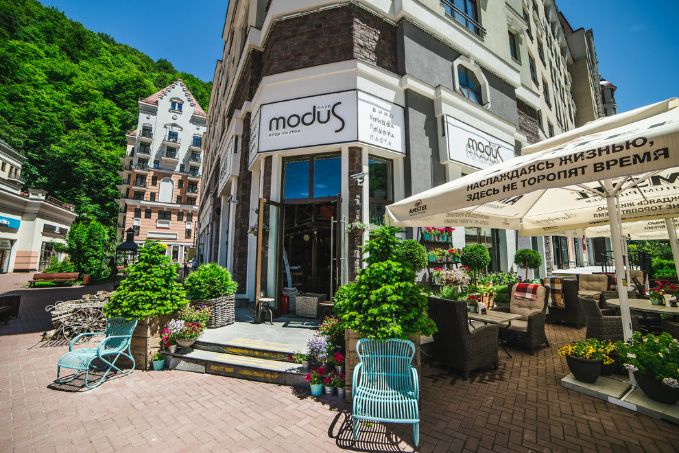 Modus cafe на Розе Хутор