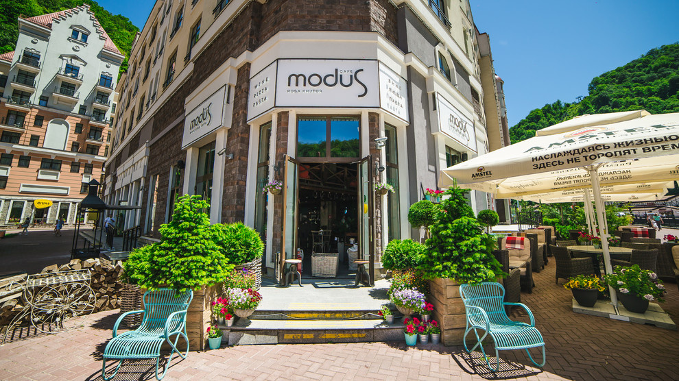 Modus cafe на Розе Хутор