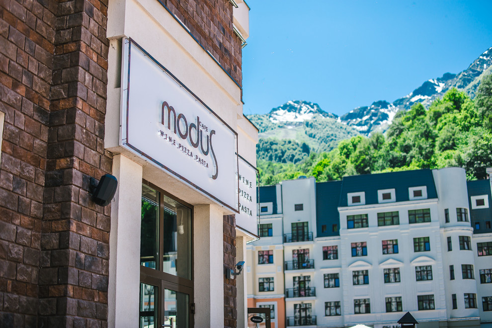 Modus cafe на Розе Хутор