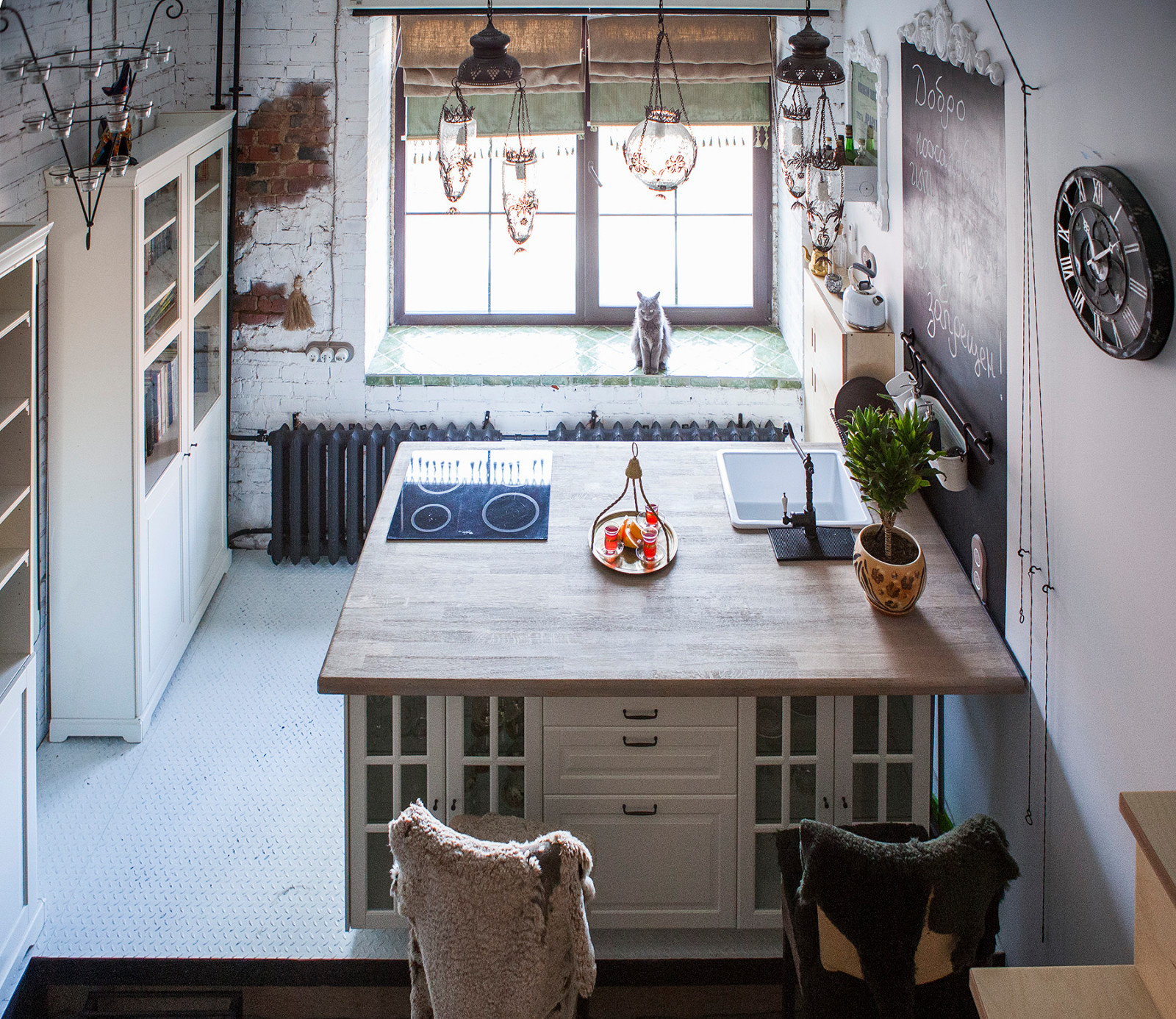 Лофт в Духовском переулке для Houzz