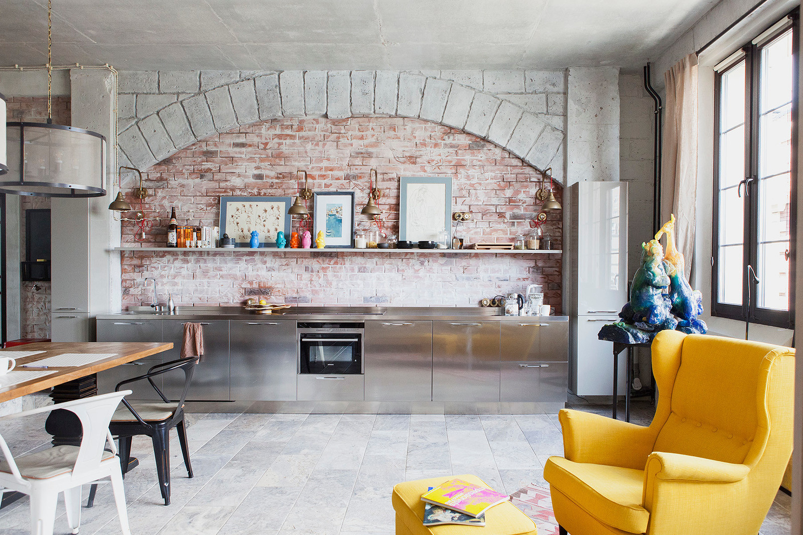 Квартира на Рыбинской улице для Houzz