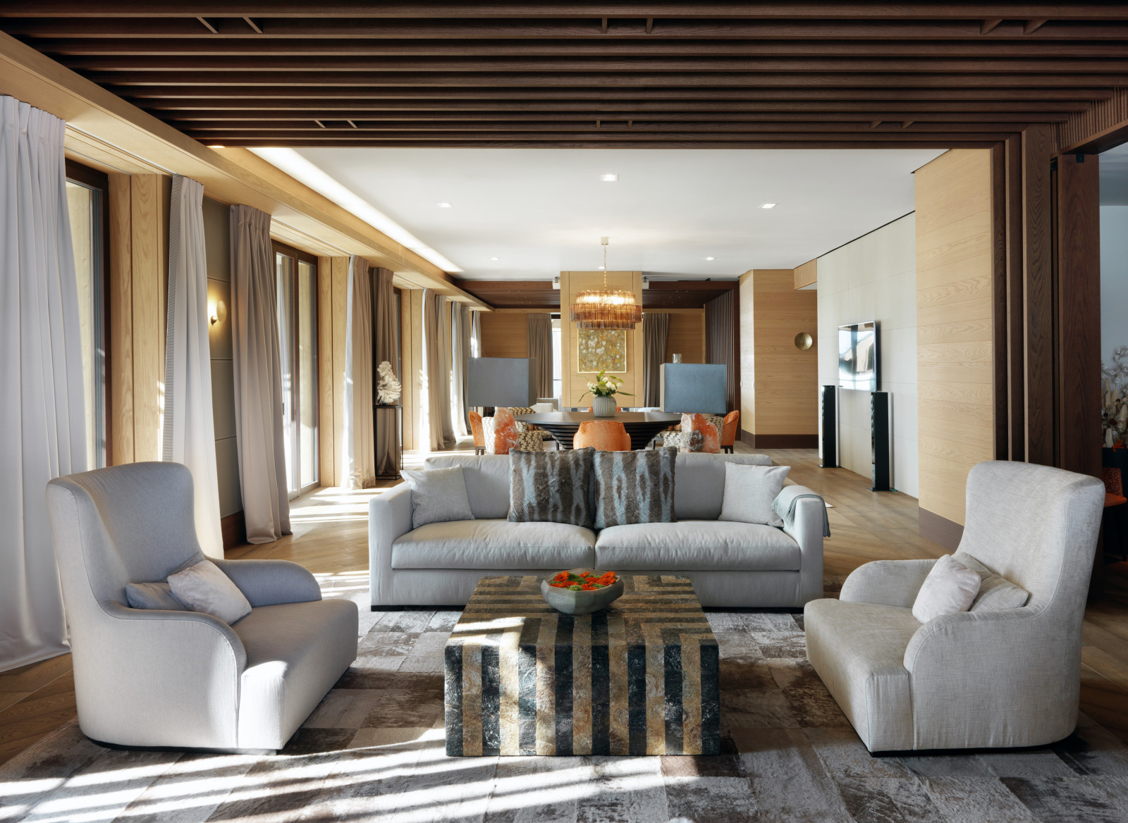 Загородный дом в стиле эклектика