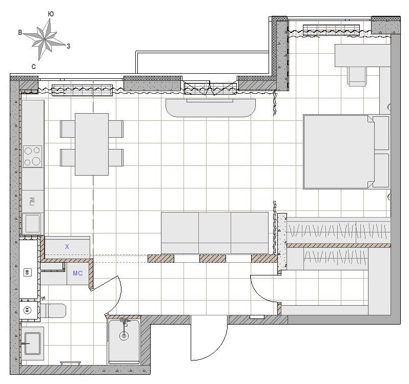 Сильный синий