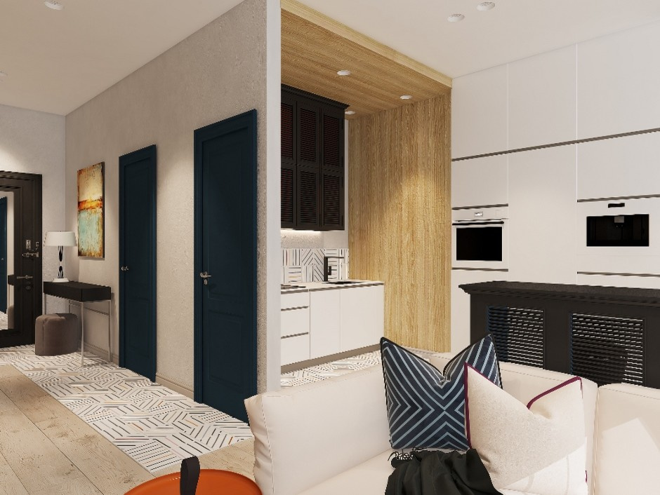 Colorful loft