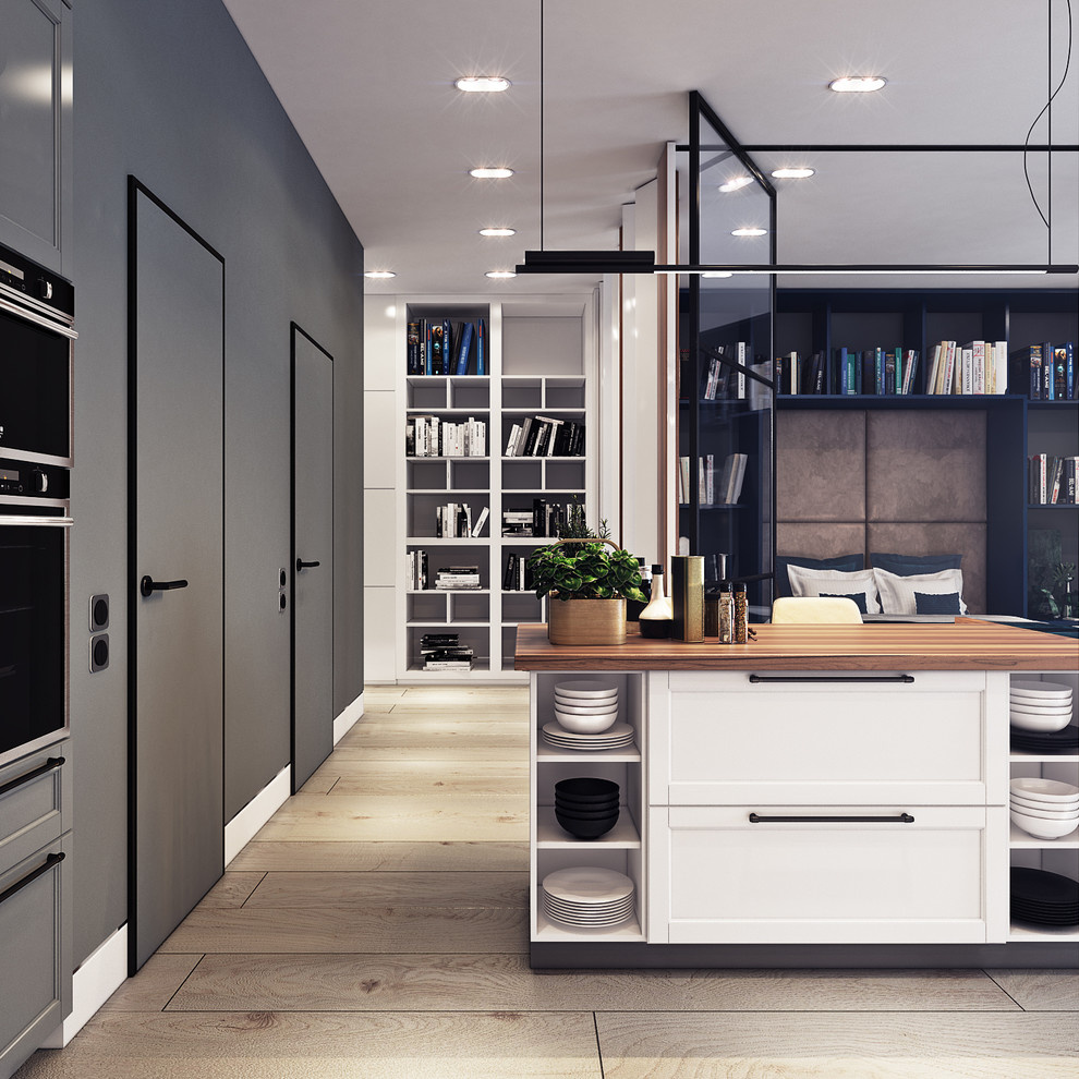 Обложка проекта: Design project of the apartment in Zagreb (50 sq.m.)