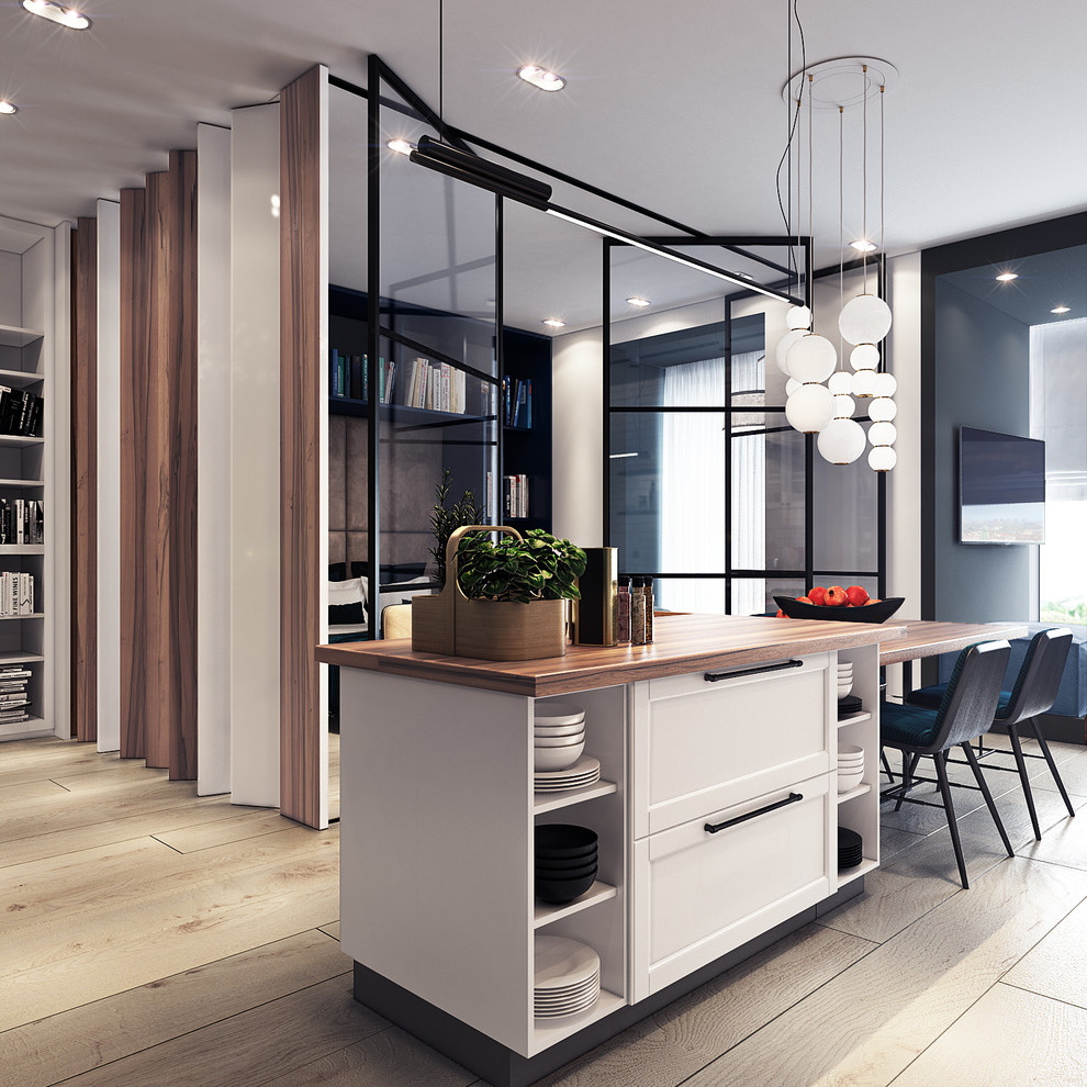 Design project of the apartment in Zagreb (50 sq.m.)