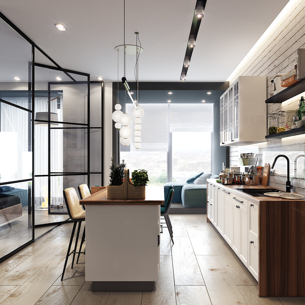 Design project of the apartment in Zagreb (50 sq.m.)