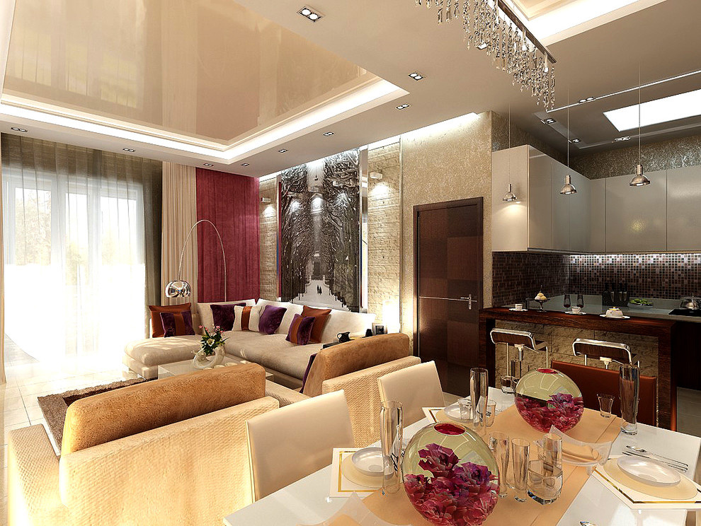 Минимализм в интерьере трехкомнатной квартиры