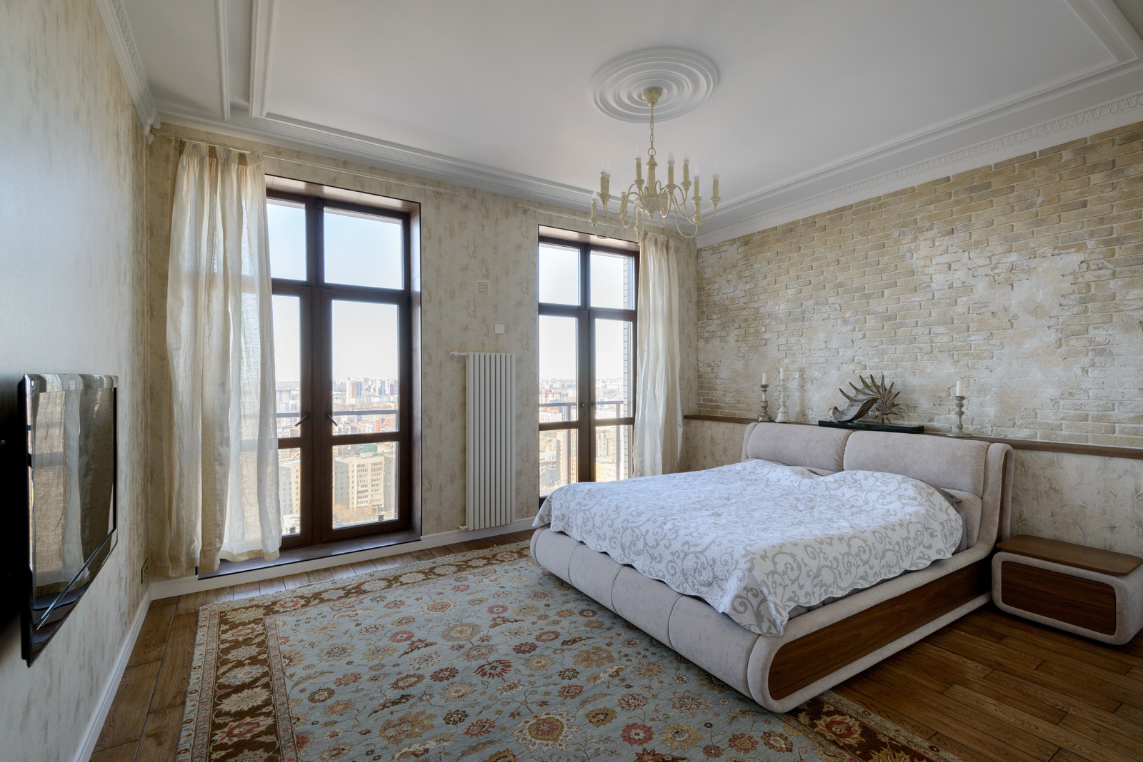 Loft. Спальня