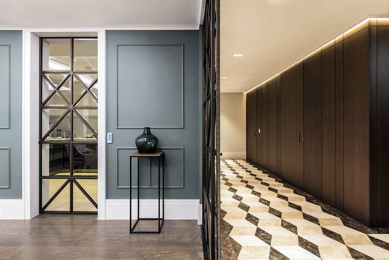 Houzz Британия: Квартира в Лондоне для русских заказчиков