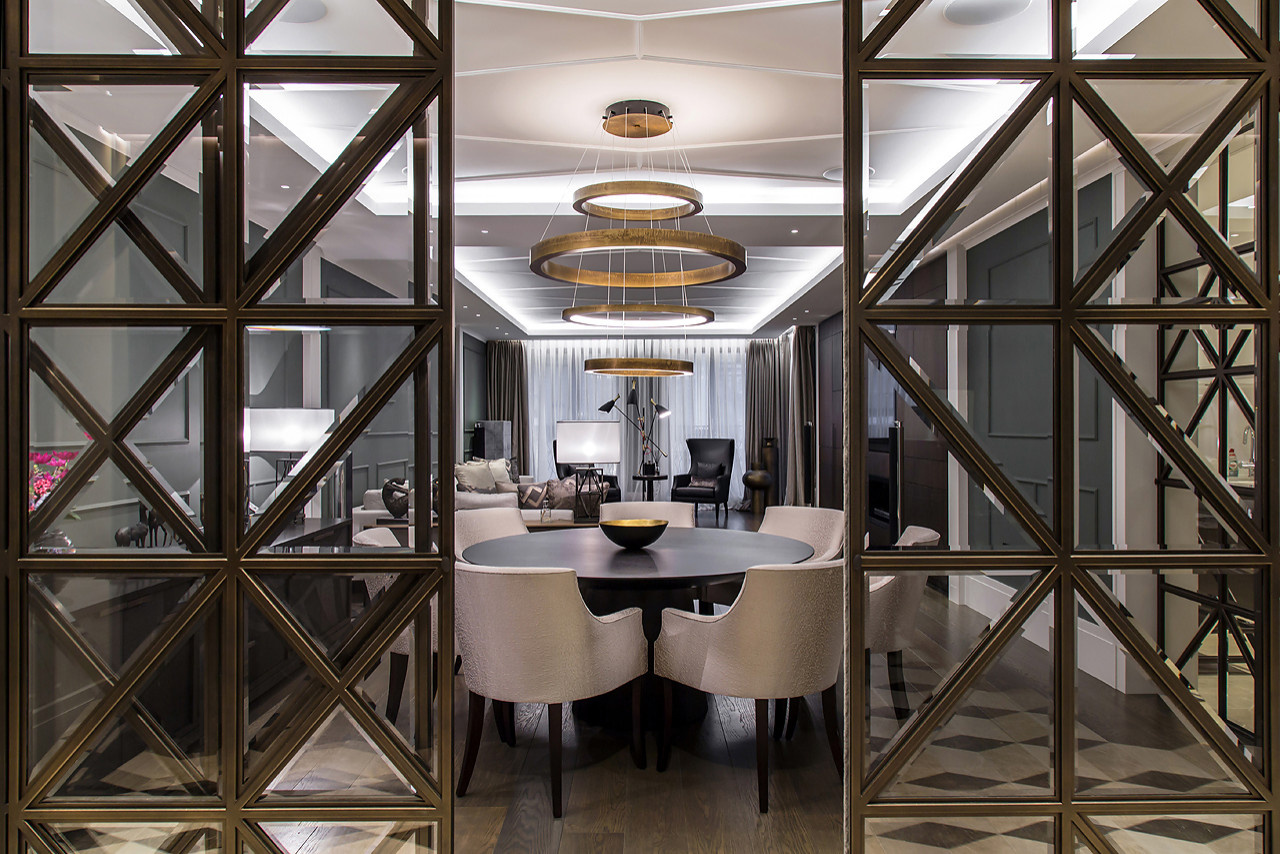 Houzz Британия: Квартира в Лондоне для русских заказчиков