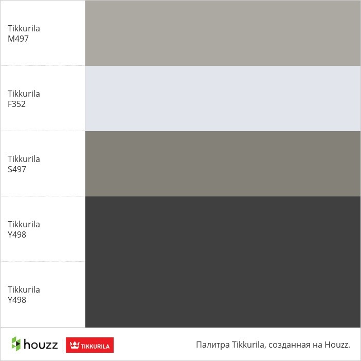 Моя Tikkurila® палитра цветов