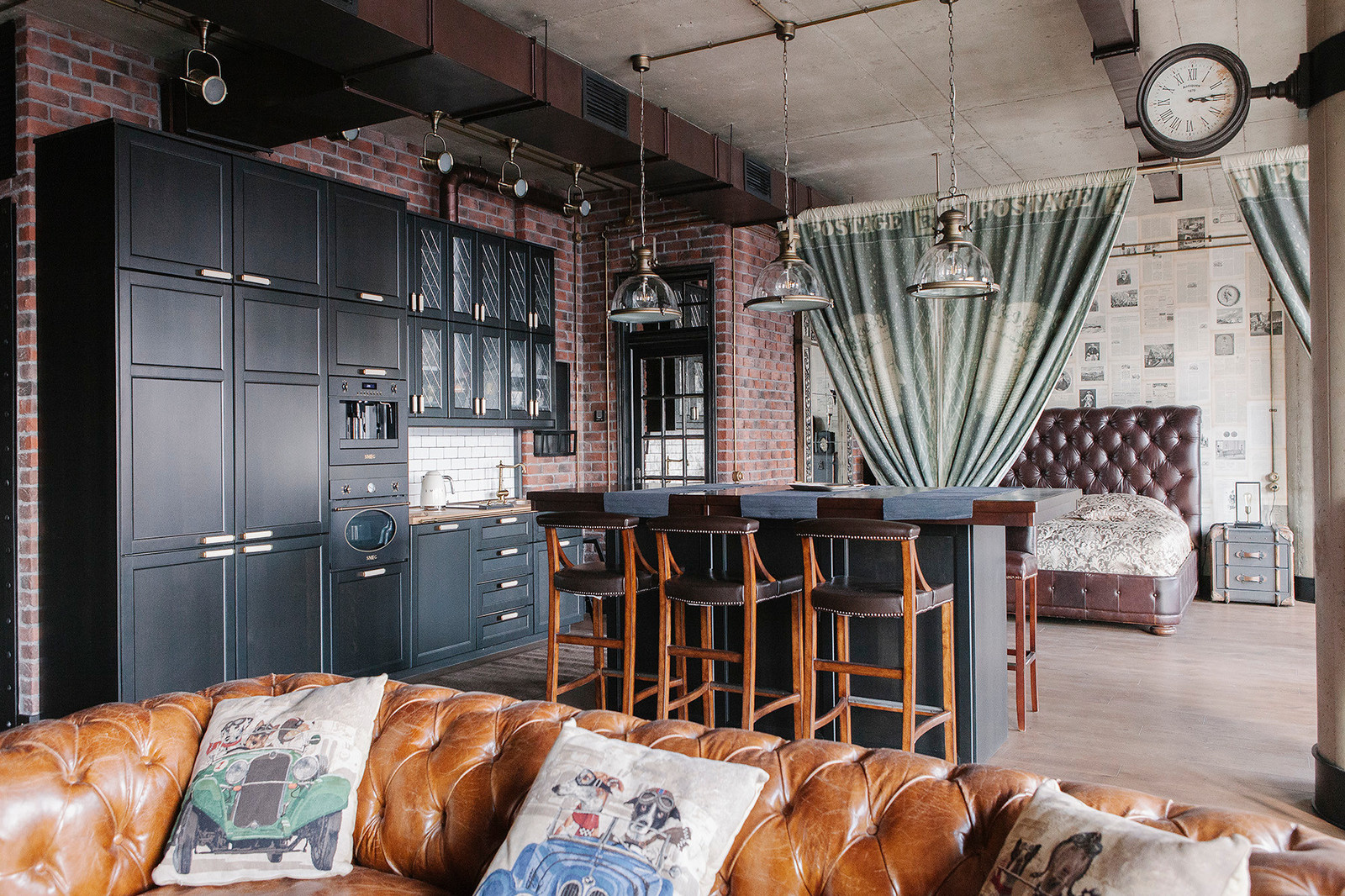 В гостях: Ретро-лофт с пожарным гидрантом