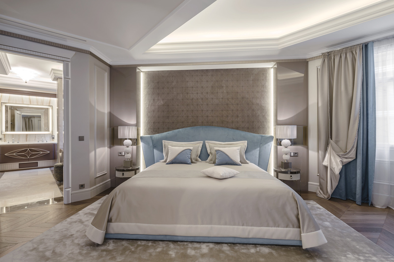 Elegant interior in Nice, France. / Элегантный интерьер в Ницце