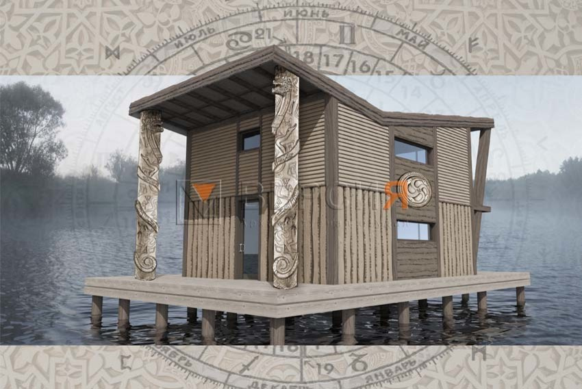 Домики на воде - база отдыха.