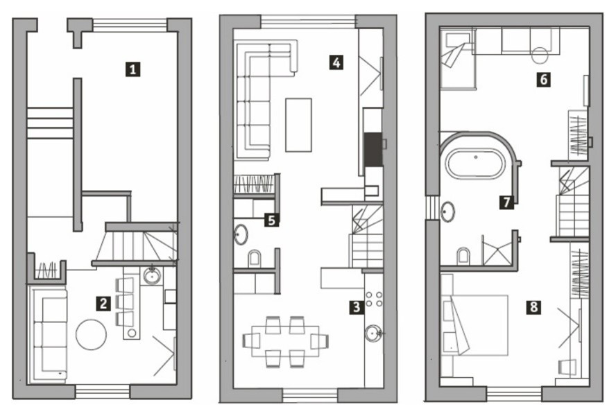 Houzz тур: Дом в Калининграде