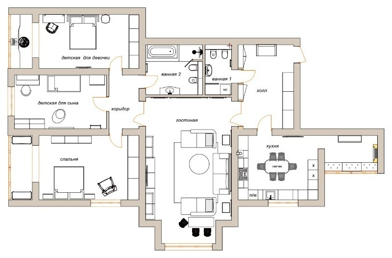 Houzz тур: Виктория Лазарева 2 объект