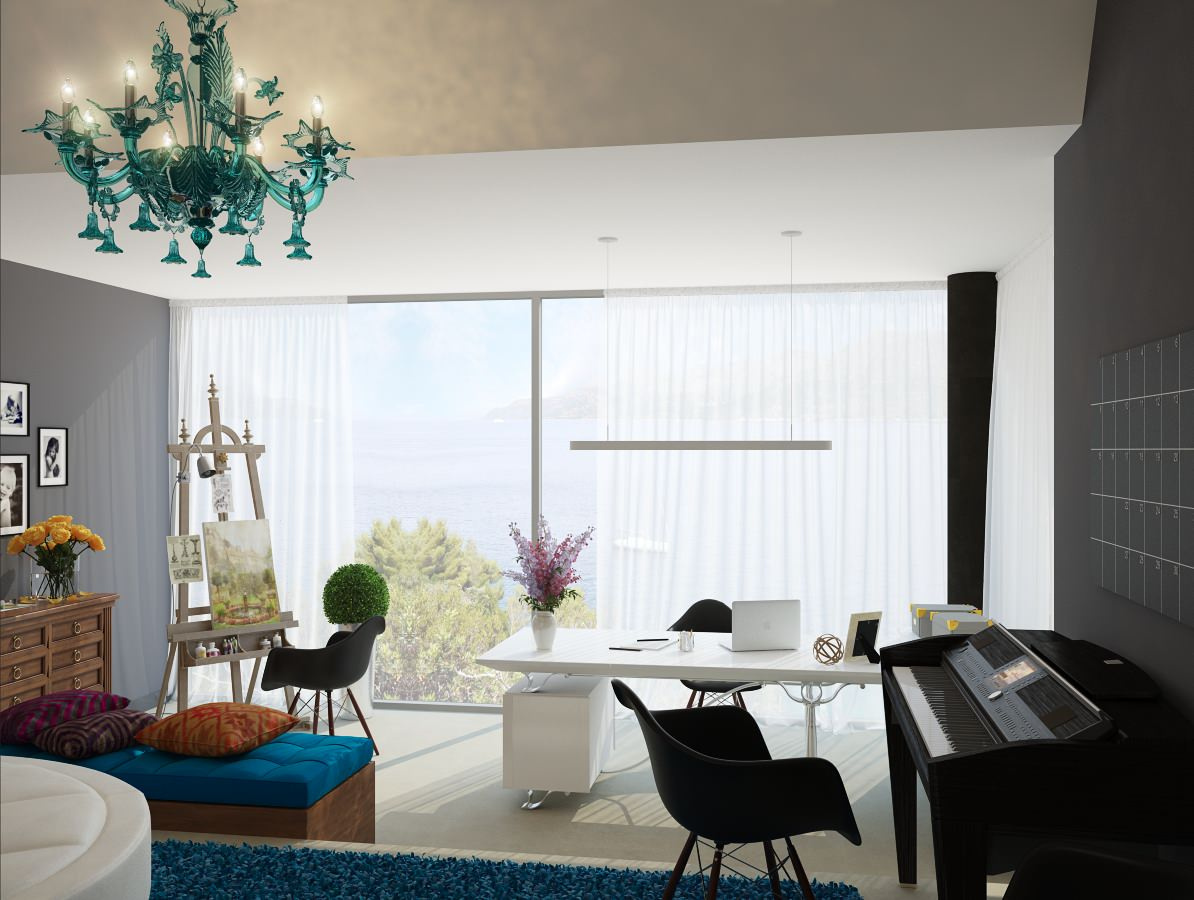 Interior de la casa en Lloret de mar