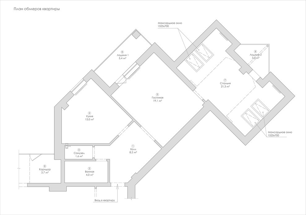 Houzz тур: Квартира в Воронеже с окном в пол... в душе