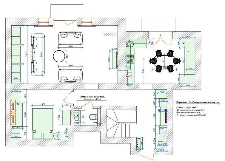 Houzz тур: Квартира в Светлогорске с ванной в мансарде
